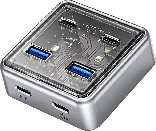 Usb 3.2 10gbps hub Multi 4 USB 3.2 Hub Splitter Adapter