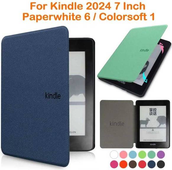 Amazon kindle paperwhite Amazon Kindle Paperwhite 2024 12th Generation Colorsoft 7-Inch Magnetic Case