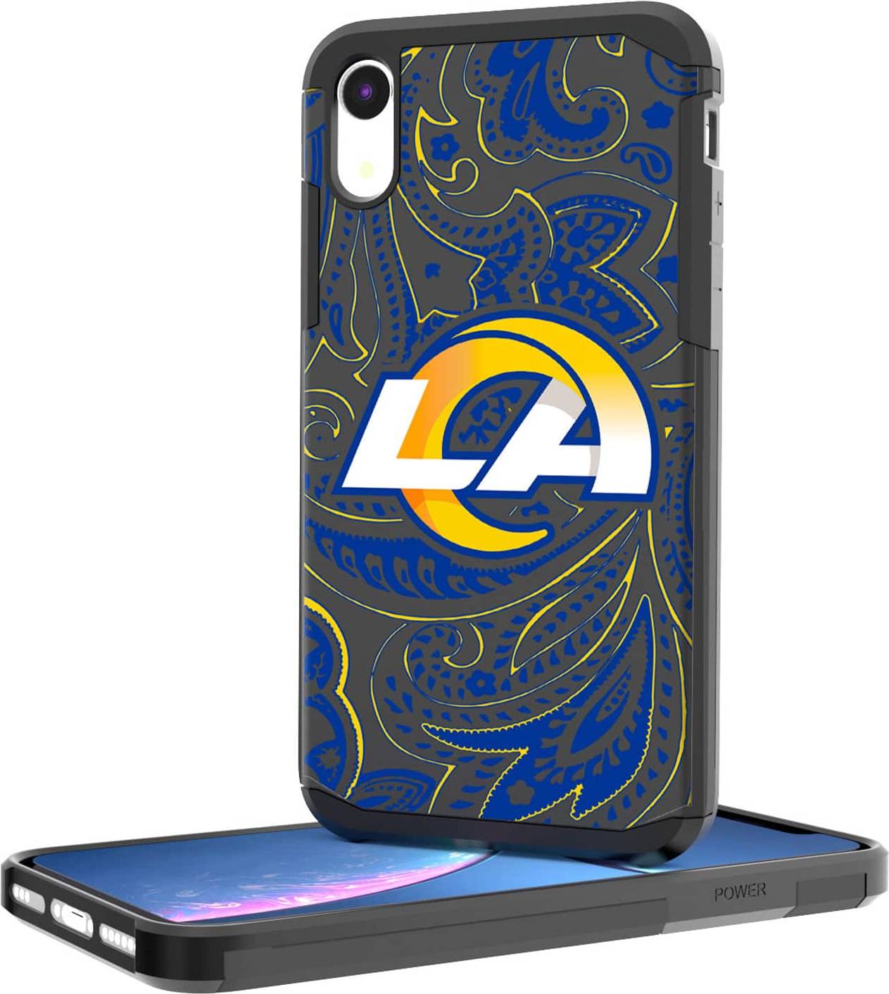 Keyscaper Los Angeles Rams iPhone Rugged Case 15 Pro Max
