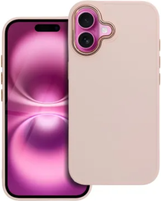 OEM Mobilskal Powder Rosa iPhone 16