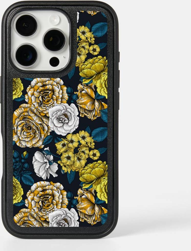 Yellow roses Zazzle Yellow White Bi-Color Roses iPhone Case