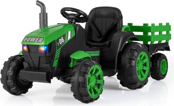 Led headlights 24V Ride On Tractor with RGB LED Headlights