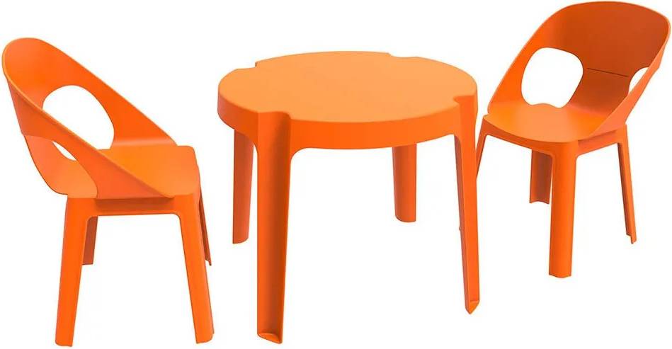 Garbar Rita Play Table And Chair Set Orange