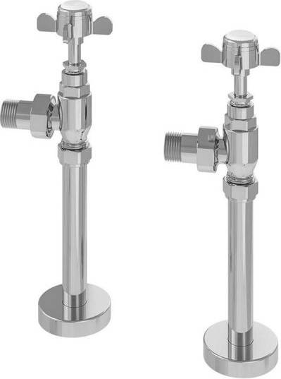 Solaro 15mm Traditional Chrome Radiator Valves