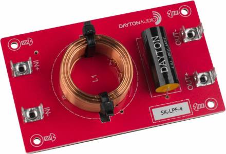 Dayton Audio 5k-LPF-4 Linkwitz-Riley Delningsfilter