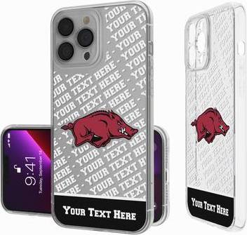 Keyscaper Arkansas Razorbacks Endzone iPhone Clear Case
