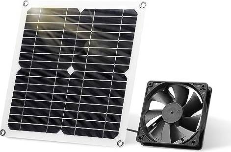 Solar Panel Fan Kit 12W Weatherproof