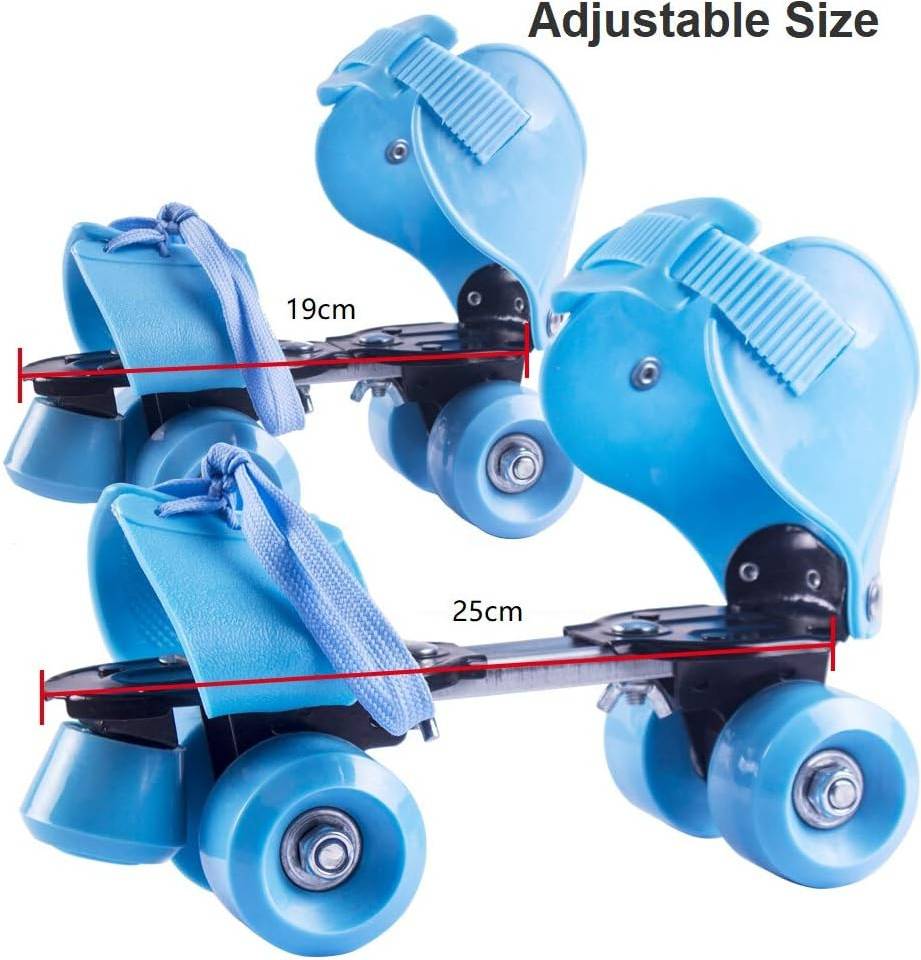 Quad Design Roller Skates with PVC Structure