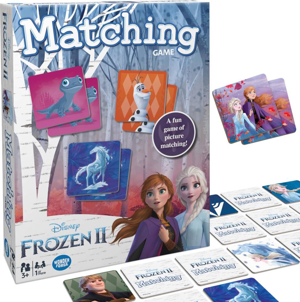 Wonder Forge Frozen 2 Memory Matching Game