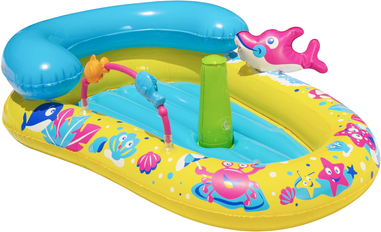 Jr Backyard Inflatable Water Sprinkling Splash Discovery