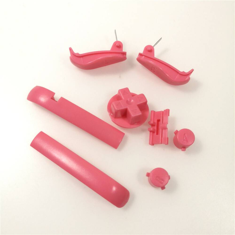 Gameboy advance Pink Replacement Buttons Set For Gameboy Advance