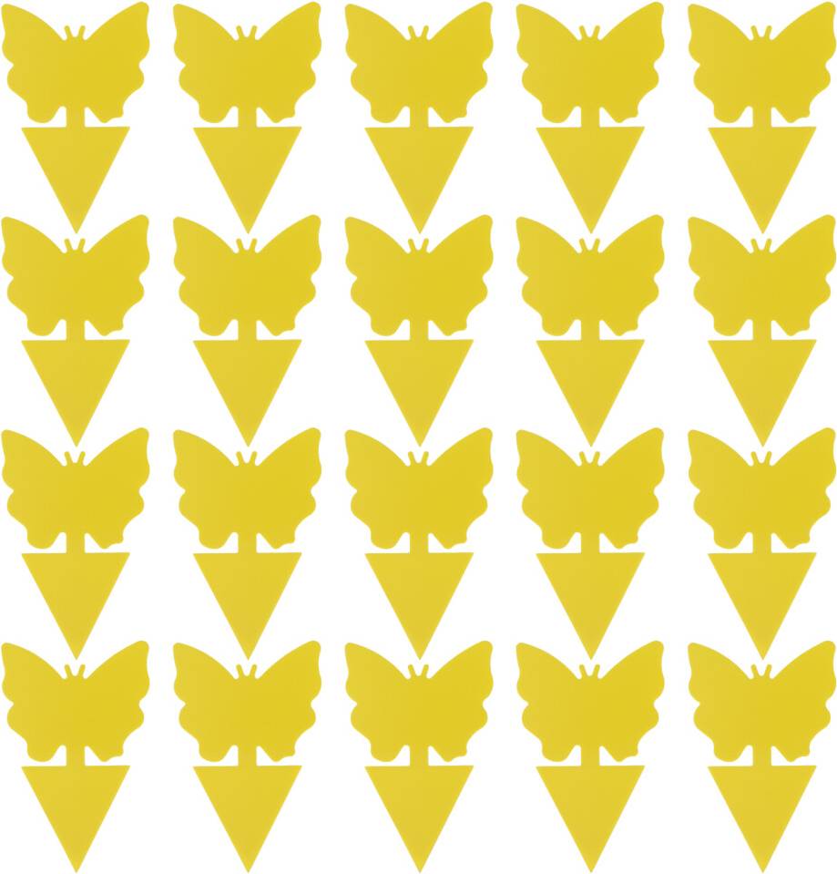 20pcs DoubleSided Bug Fly Sticker Insect