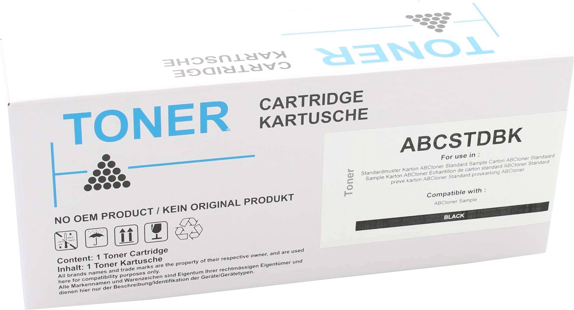 ABC Kompatibel Toner Sort Ricoh PC375H