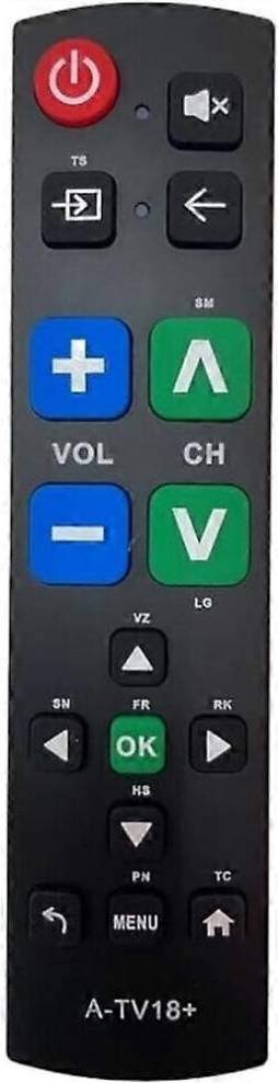 Universal Large Button TV Remote Control