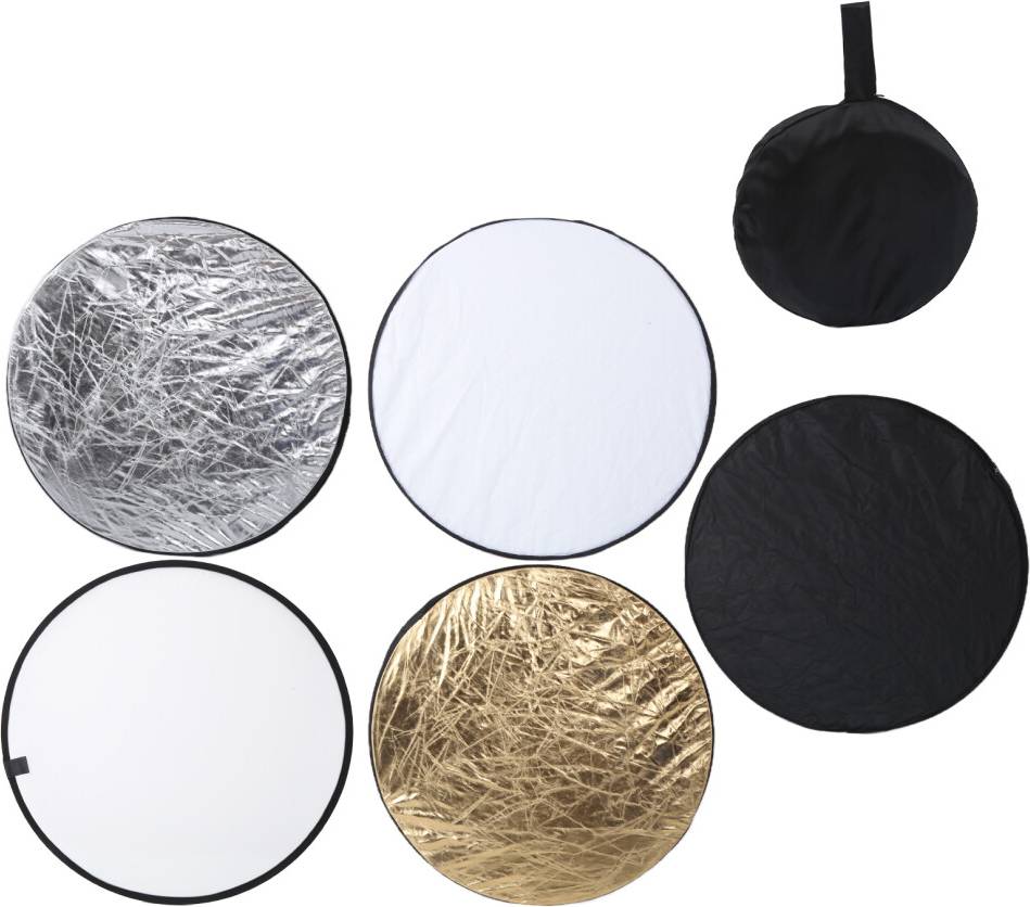 Round Light Reflector 5 In1 Multi Disc