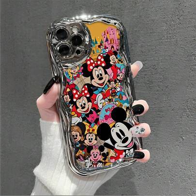 Mickey mouse phone Shein Mickey Mouse Patterned Phone Case