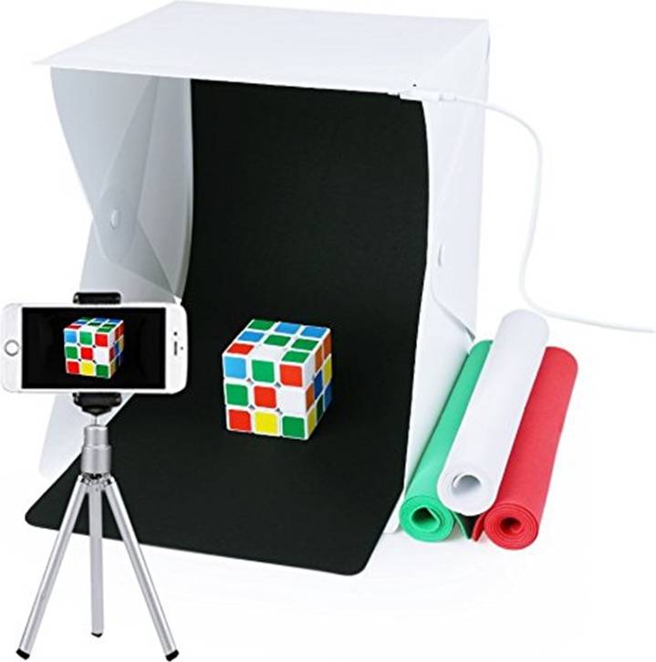 Uriver Mini Tabletop LED Light Box Kit
