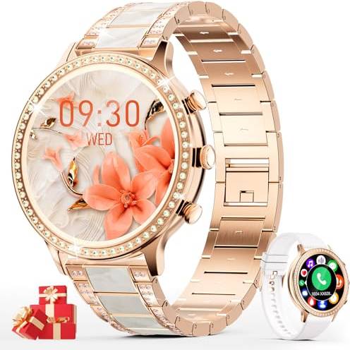 Reloj inteligente mujer Zkcreation Reloj Inteligente Mujer con Multideporte para Android iOS