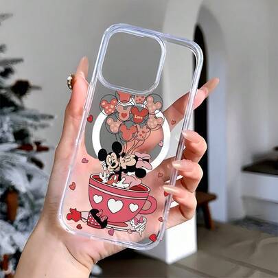Mickey mouse phone Shein Mickey Mouse Patterned Phone Case