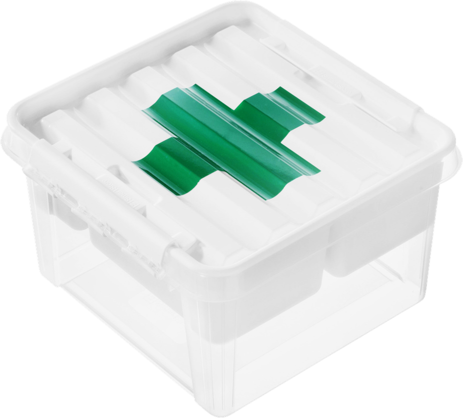 SmartStore SmartStore Deco Plastic First Aid Storage Box 8L
