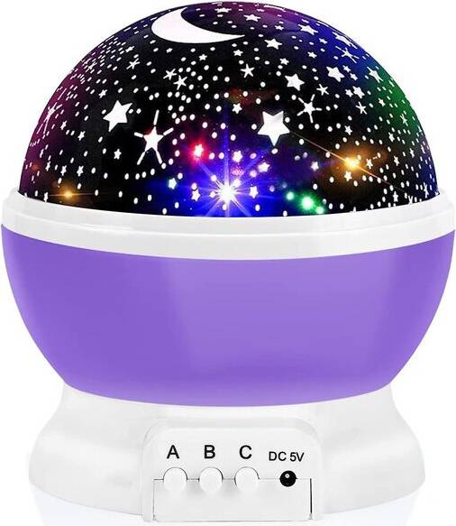 Children's Projector 360 Rotation Night Light