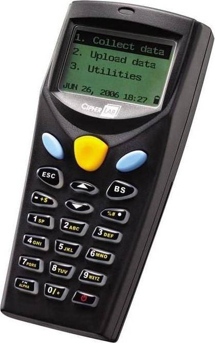 Cipherlab 8001 Laser Barcode Scanner 2MB