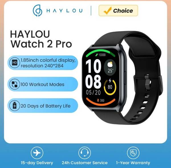 Watch 2 Pro LS02 SpO2 Heart Rate Monitor