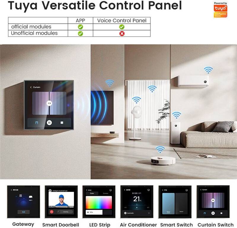 Tauoh Home Control Panel Voice Control Interruptor