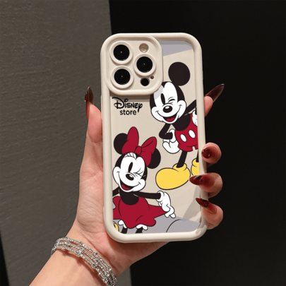 Mickey mouse phone Shein Mickey Mouse Patterned Phone Case