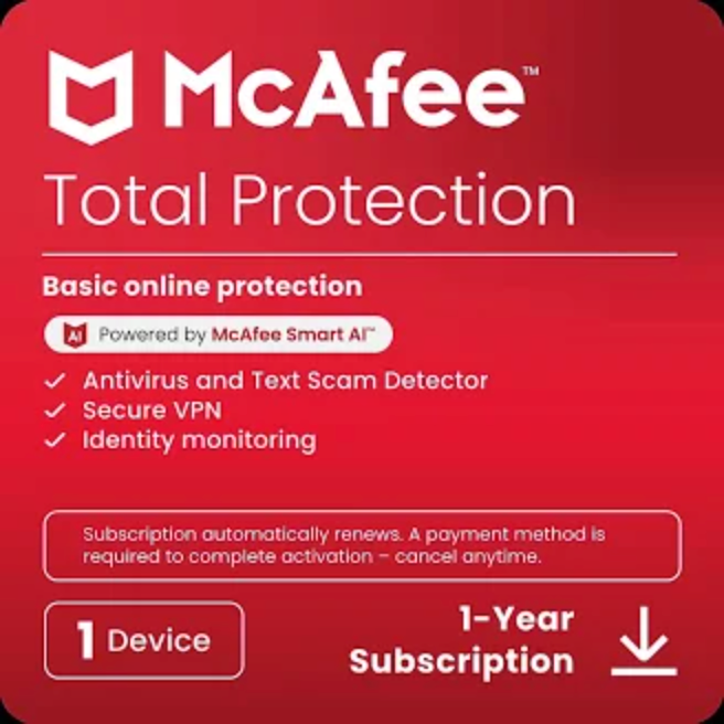 Total Protection 1 Year Device Key