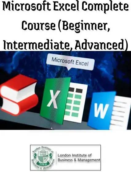 Microsoft Excel Complete Course Digital Key