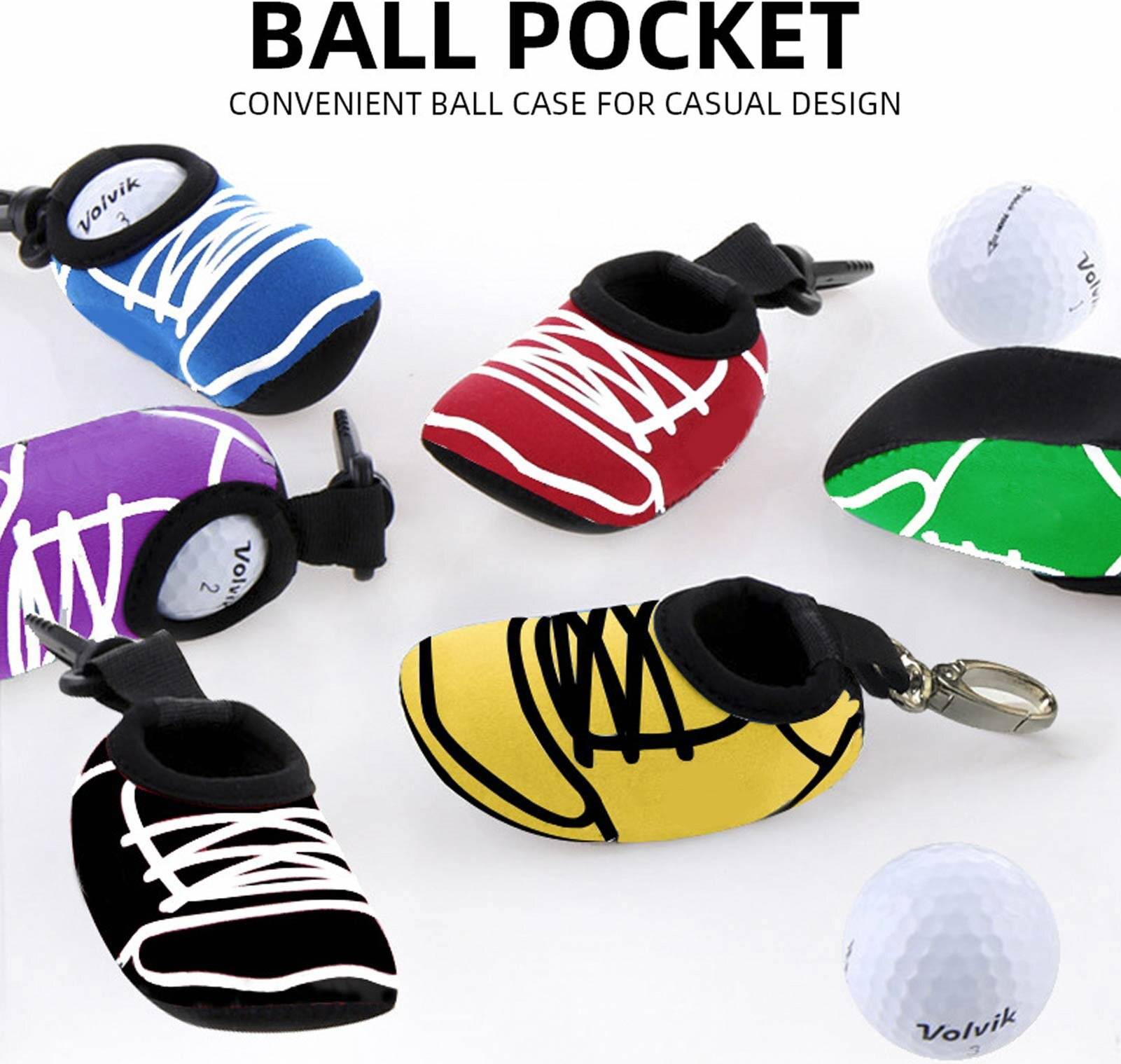Portable Golf Ball Pouch Storage Container