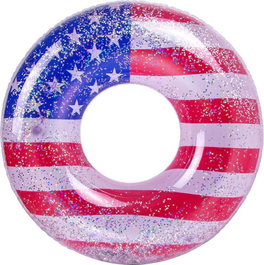 Inflatable Pool Float Patriotic StarsStripes