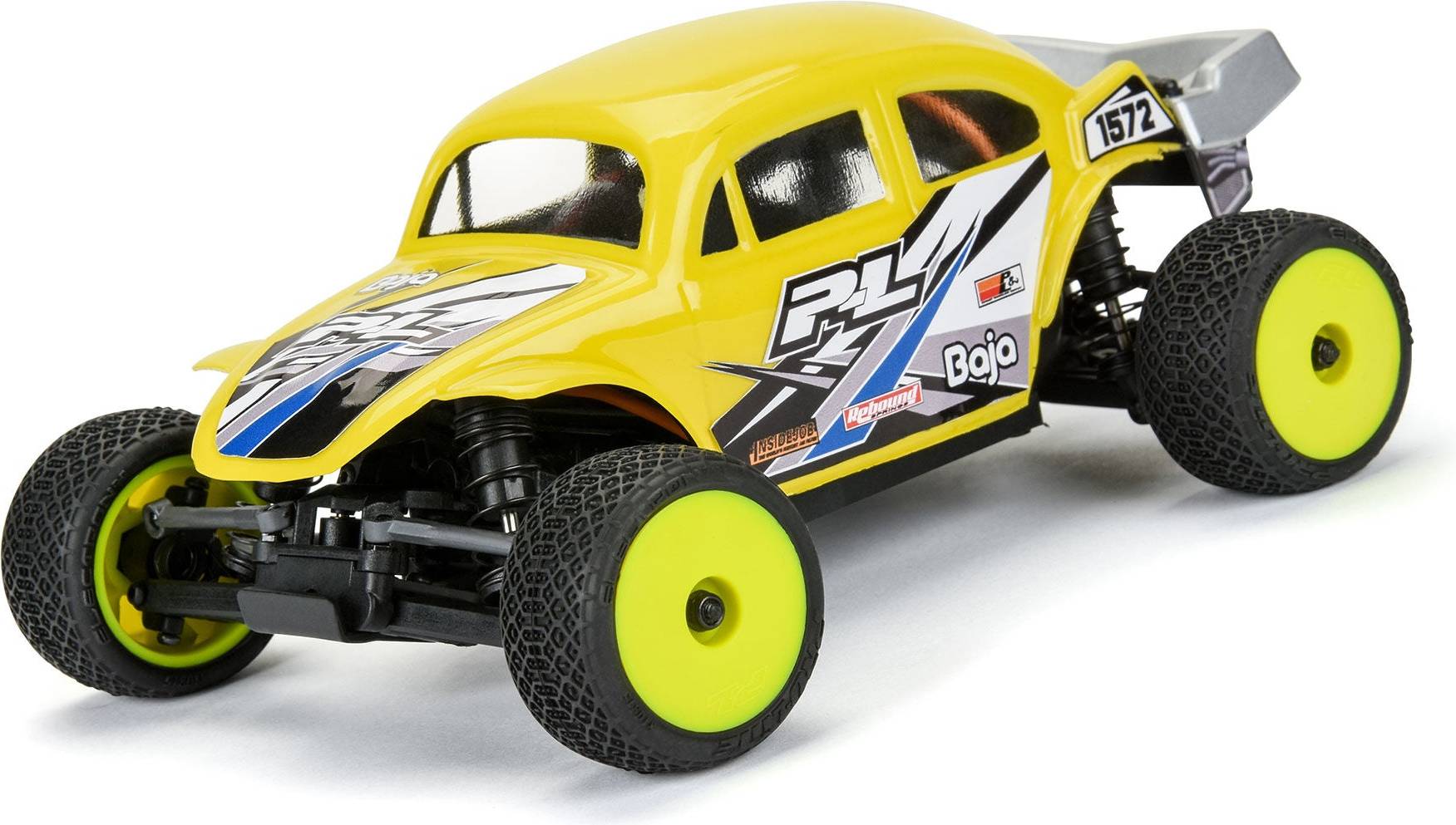 Pro Line Racing Electron 2.0 Front/Rear Tires - 7mm Yellow