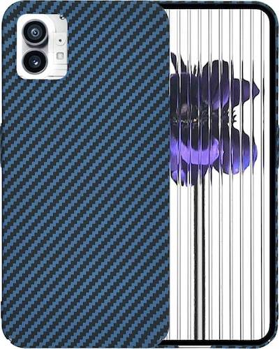 Nothing phone Techsuit Carbonite FiberShell Nothing Phone Cyan