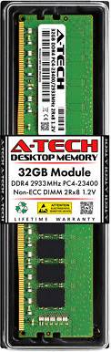 Atech 32GB DDR4 2933 Memory RAM