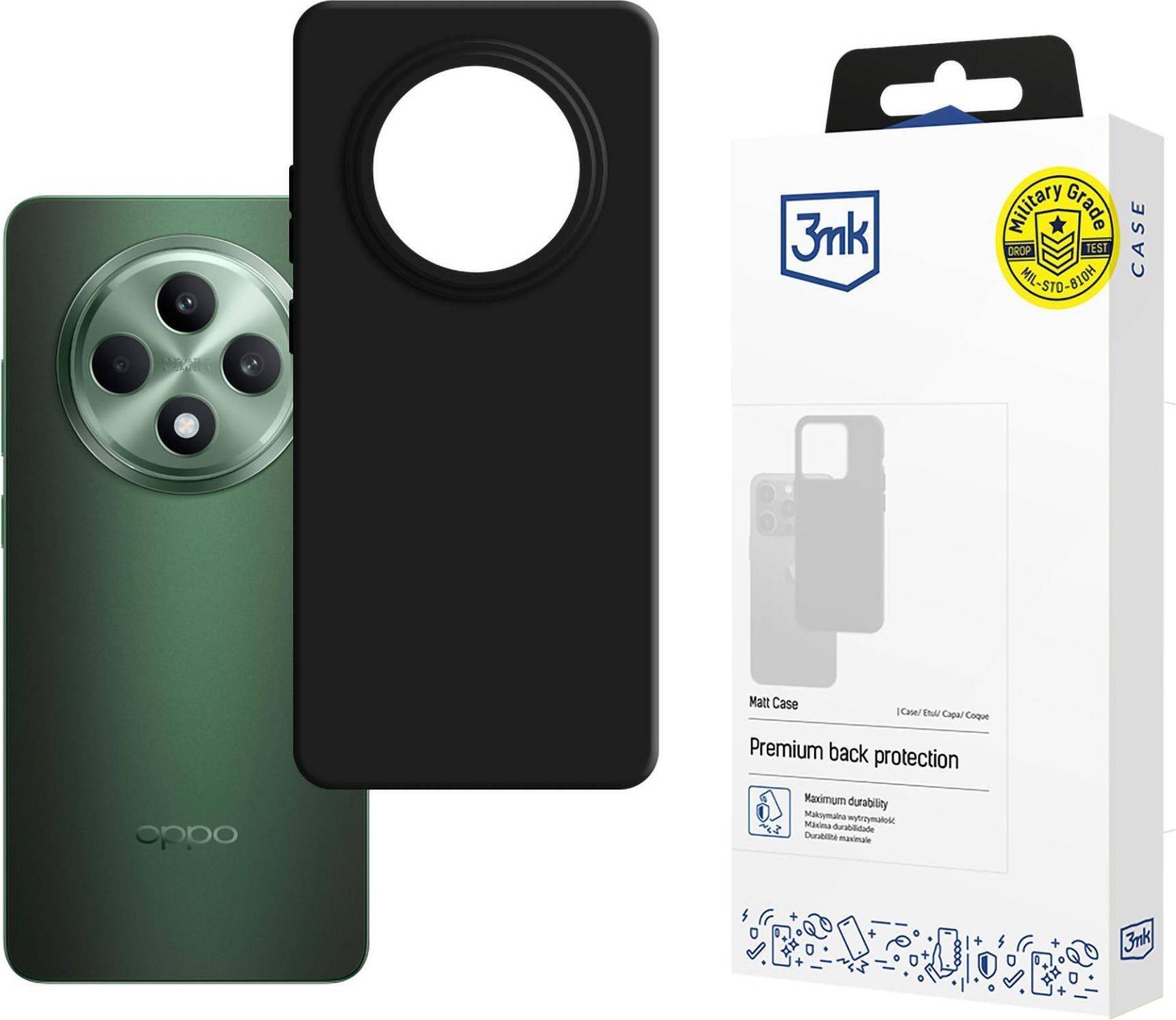 3mk Matt Case Oppo Reno 12