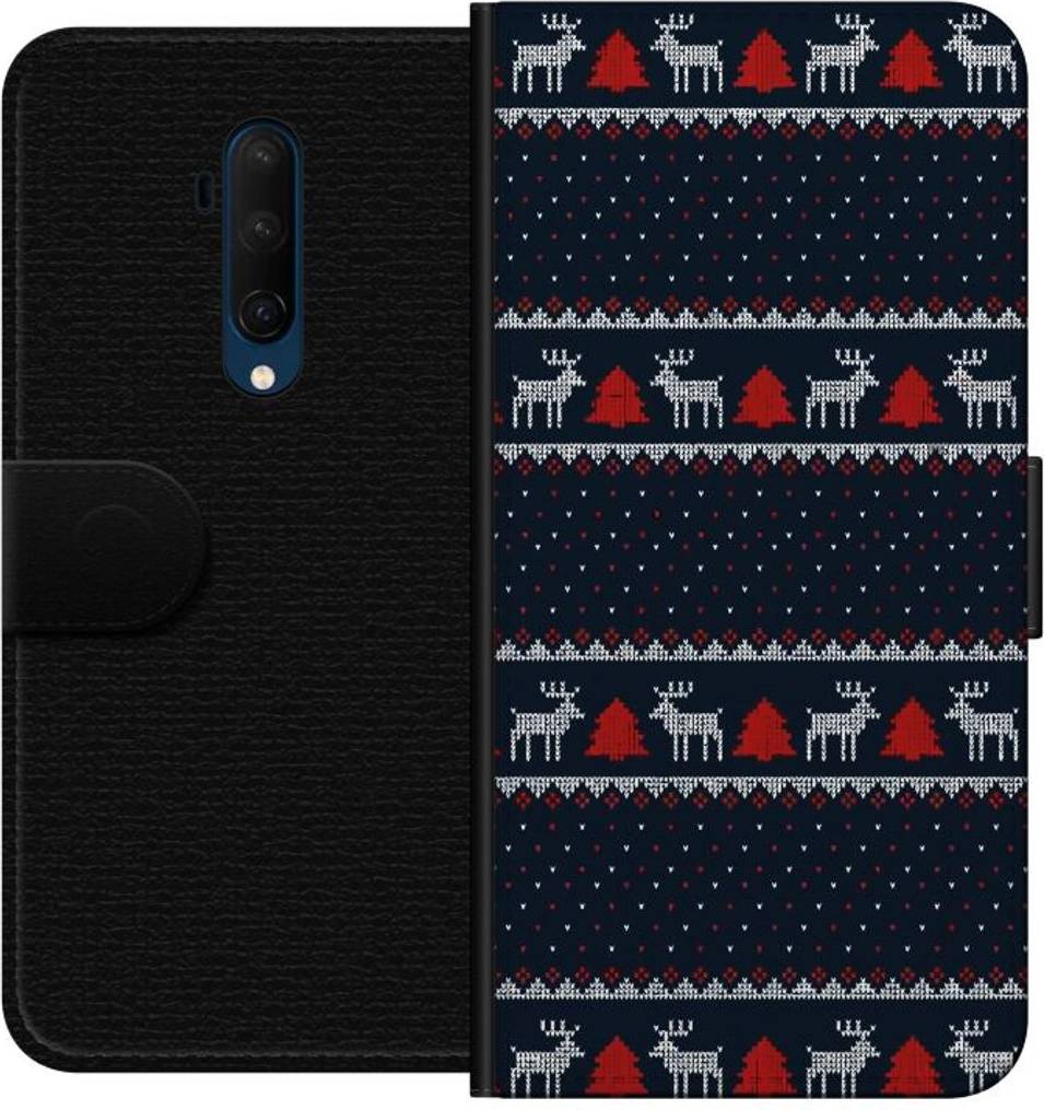 iSecrets OnePlus 7T Pro Tegnebogsetui Sort