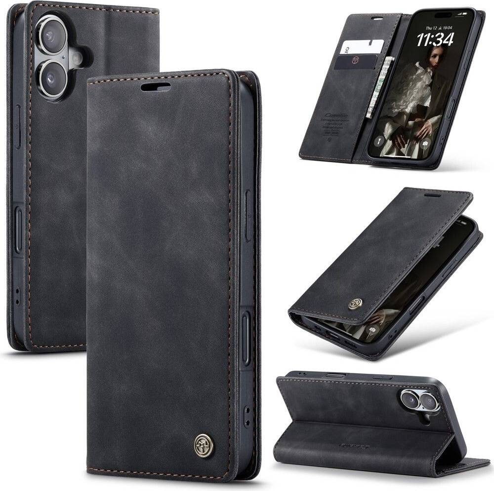 CaseMe Matte Wallet Style iPhone 16 Plus