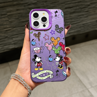 Mickey mouse phone Shein Mickey Mouse Patterned Phone Case