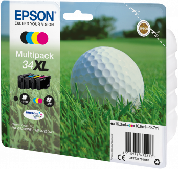 Epson Ink-Jet T3476 XL Multipack 4-Färg