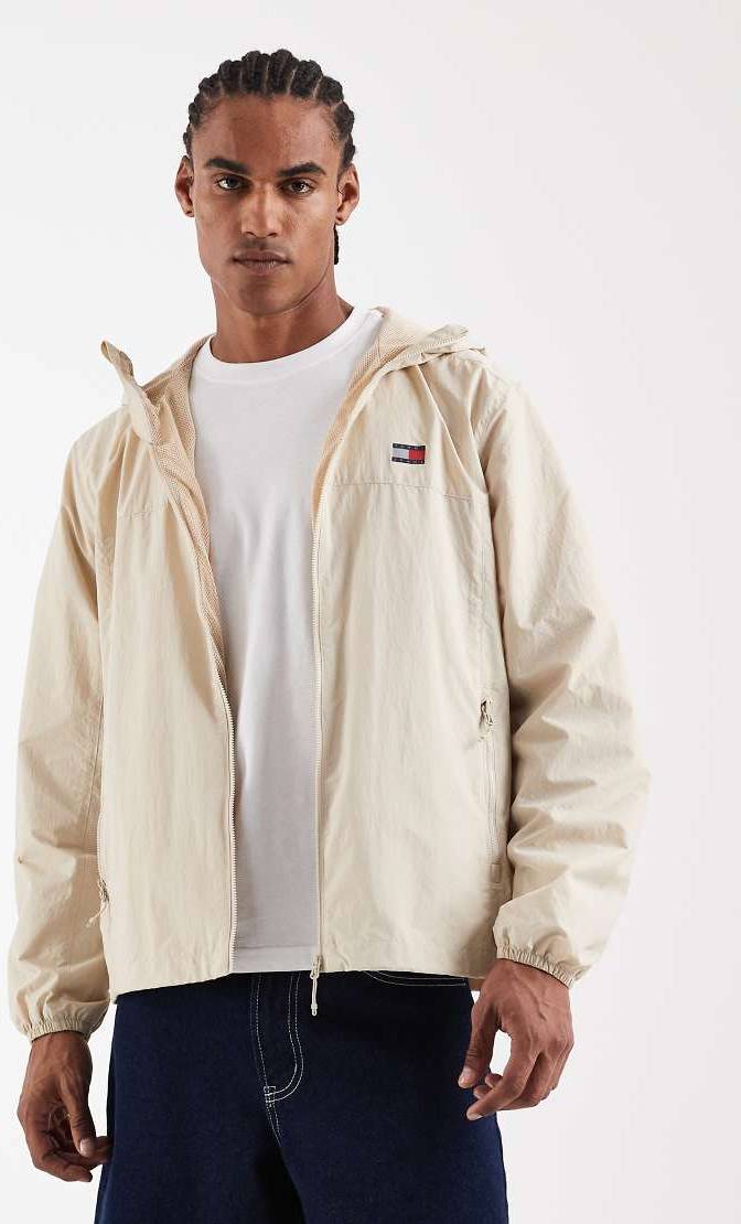 Tommy Hilfiger Packable Ripstop Relaxed Hooded Jacket