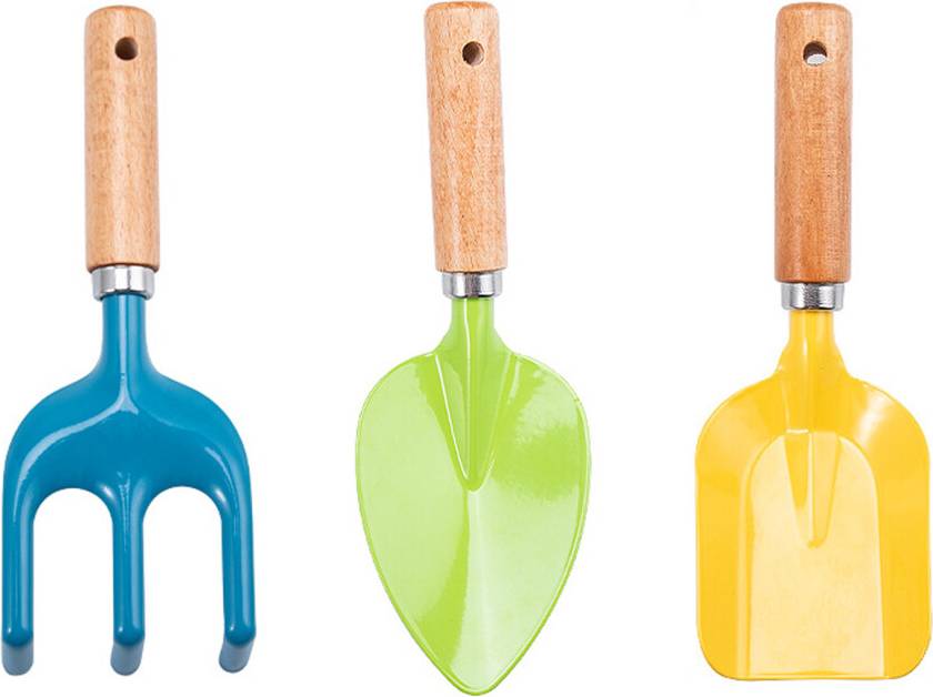 3Pcs Hand Shovel Rakes Cultivator