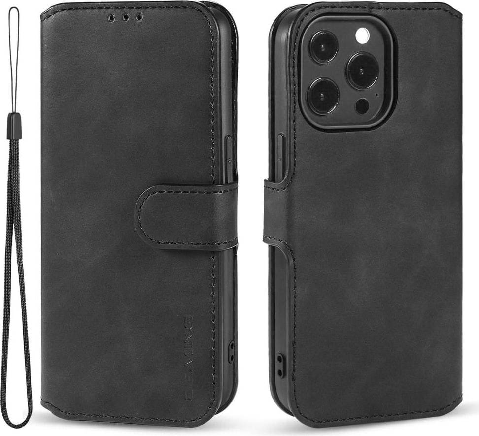 DG.Ming Retro Wallet iPhone 14 Pro Sort