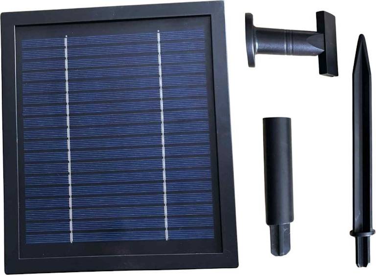 PONDXPERT Cascade Waterfall Solar Panel Battery