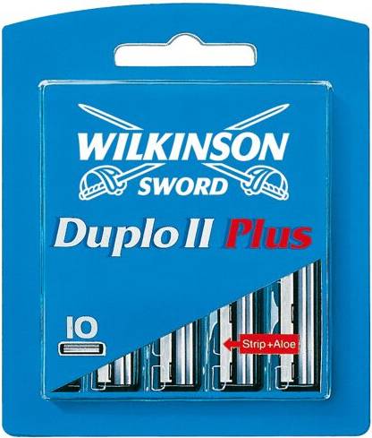Wilkinson Sword Duplo II Plus Razor Blade Refill Cartridges Pack
