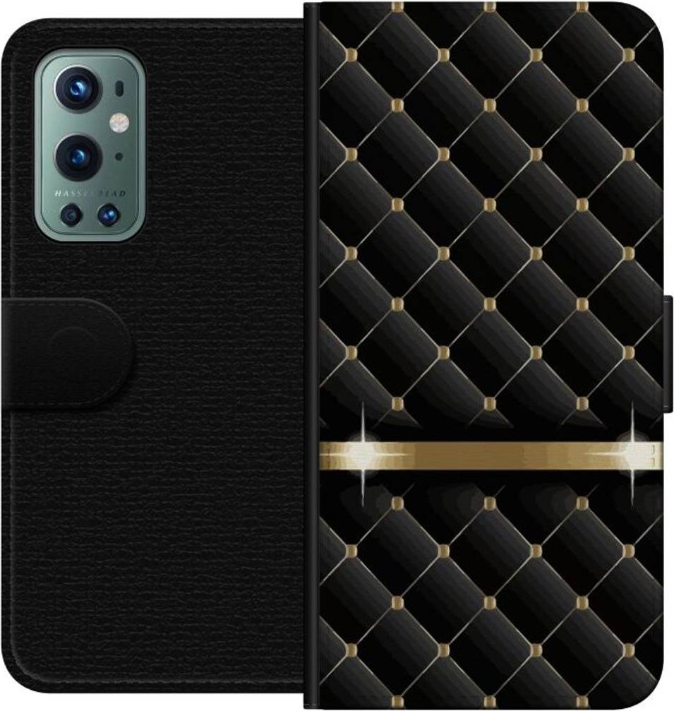 iSecrets OnePlus 9 Pro Tegnebogsetui Sort