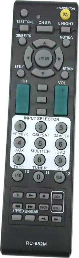 RC-682M Replacement Remote Control