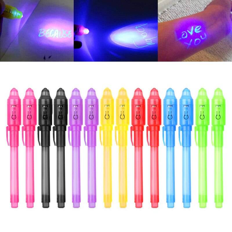 Magic UV Light Invisible Ink Pen