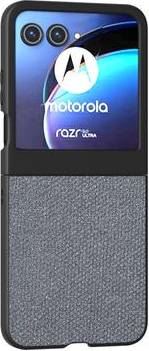Motorola razr 50 Motorola Razr 50 Rhinestone Texture Hybrid Case Grey